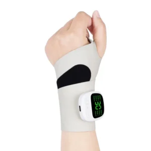 Electric Cordless Wrist Massager USB Rechargeable Vibration Relieves Tenosynovitis Massager
