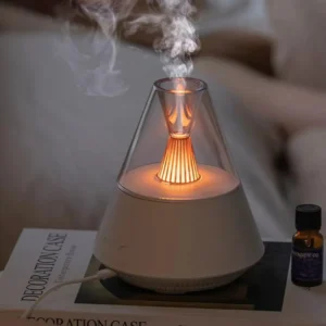 Humidifier Multifunctional Fragrance Oil Diffuser Remote Control Night Light Diffuser (150ML)