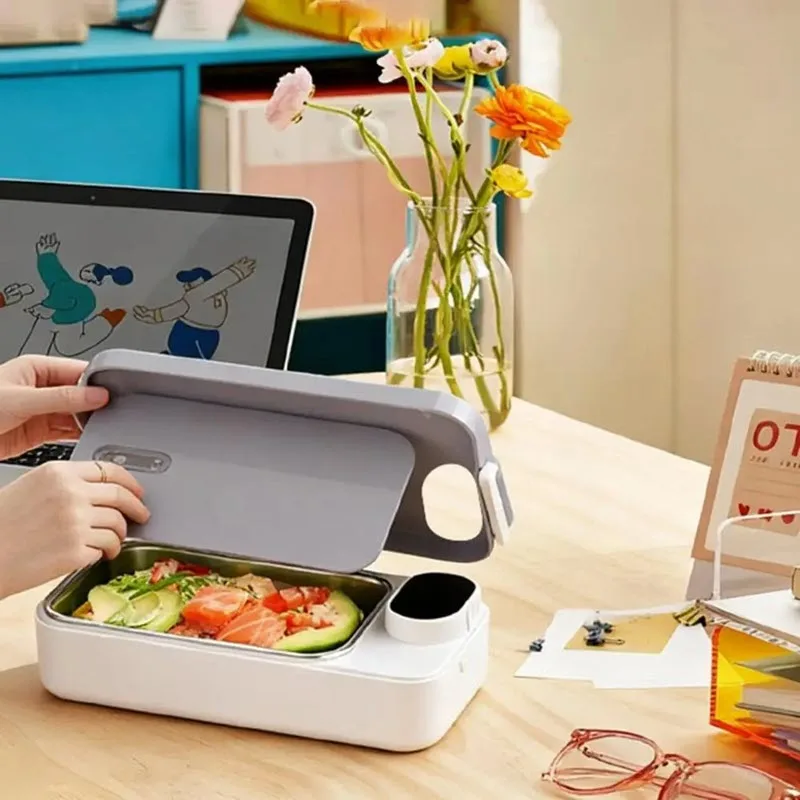 usb-heated-lunch-box-900ml-capacity-food-warmer-stainless-steel-hot-meal-lunch-container-for-office-portable-food-warmer-rmb-65-weight-855-gm-2 USB Heated Lunch Box 900ml Capacity Stainless Steel Food Warmer 2-in-1 Portable Hot Meal Container with Powerful Charging - Image 1